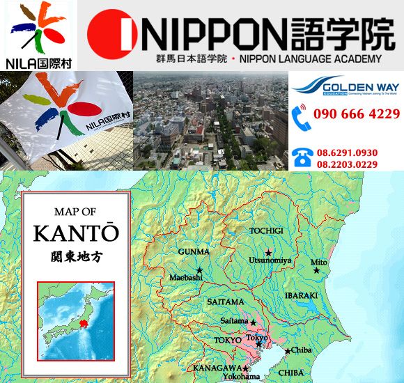 Du học Nhật Bản 2015 ở Học viện ngôn ngữ NIPPON, tỉnh Gunma