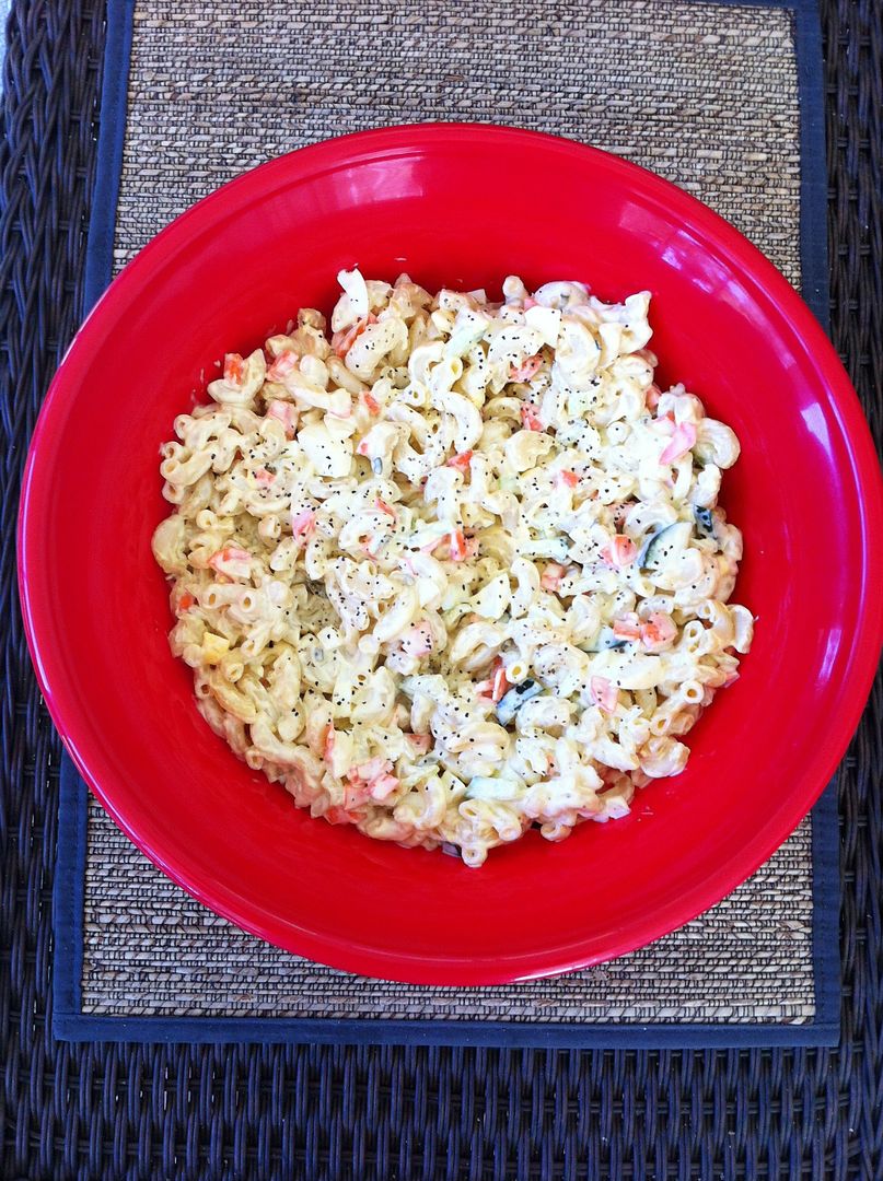 Kathe With An E - The Perfect Eggy Mac Salad Perfect Salad With BBQ