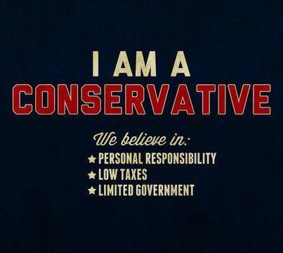 I AM PROUD TO BE CONSERVATIVE!