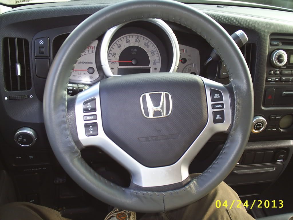 Honda ridgeline steering wheel cover #2