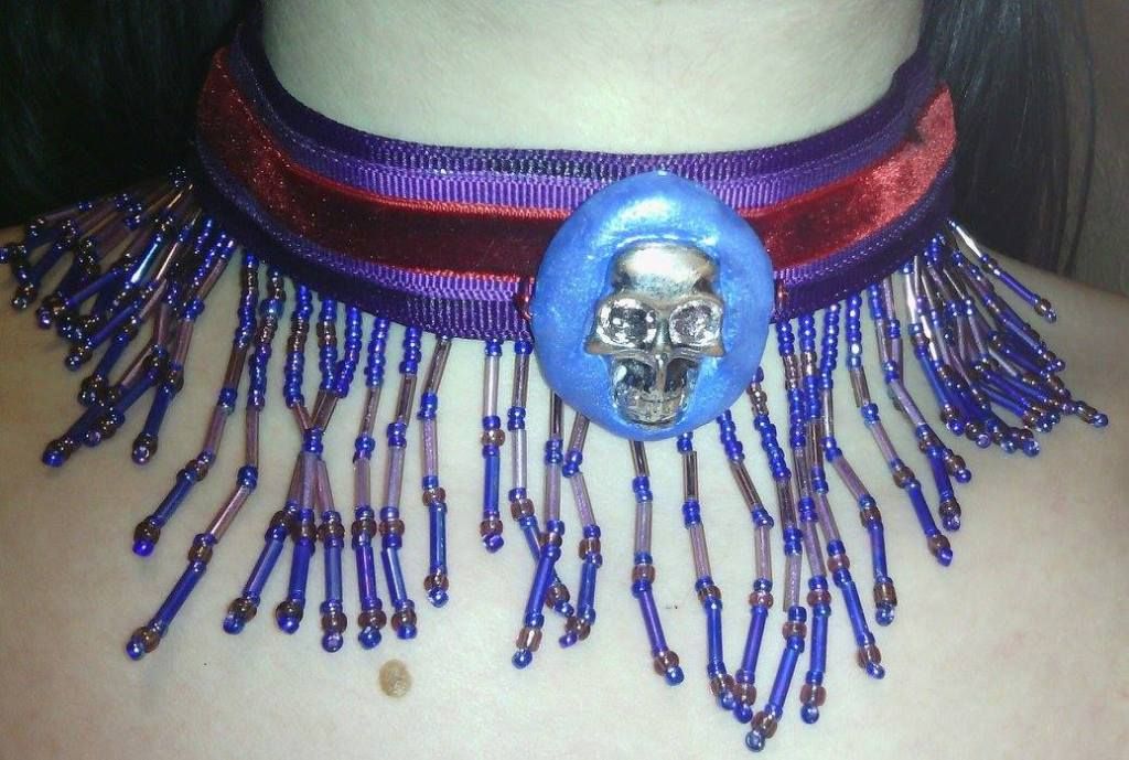 skull choker-paper clay photo 10514292_307842412750937_5776860787616179144_o.jpg