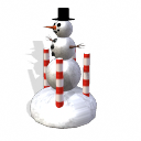 Muñeco de nieve mecánico Muñeco de nieve mecánico