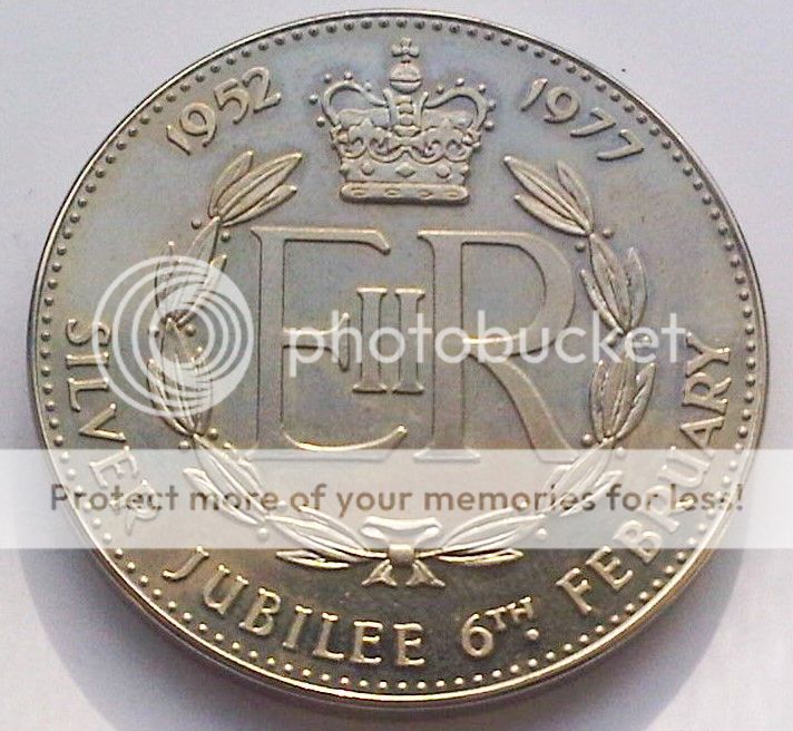 rare 1977 queen elizabeth ii silver jubilee of coronation