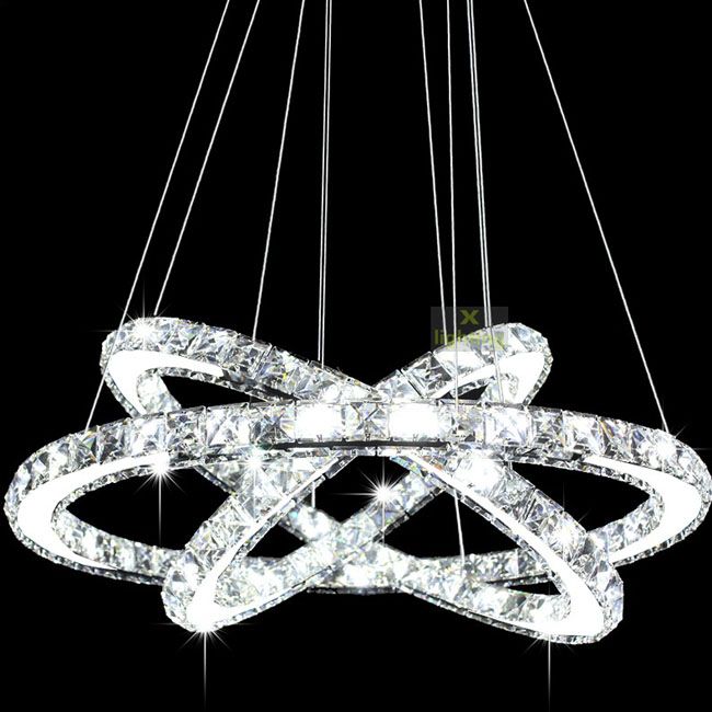 Modern Led Ring Chandelier Round Crystal Pendant Ceiling Lighting Modern Led Ring Chandelier Round Crystal Pendant Ceiling Lighting Fixture