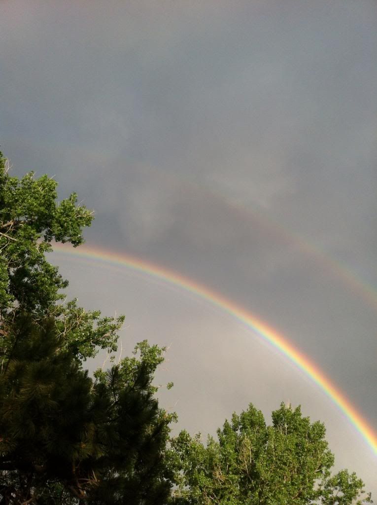 Photo of a Double Rainbow~Kathe With An E