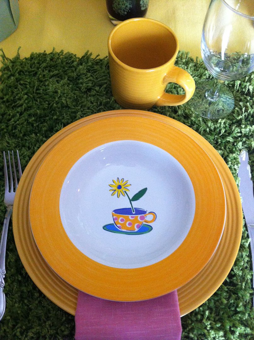 Kathe With An E~Spring Table Setting
