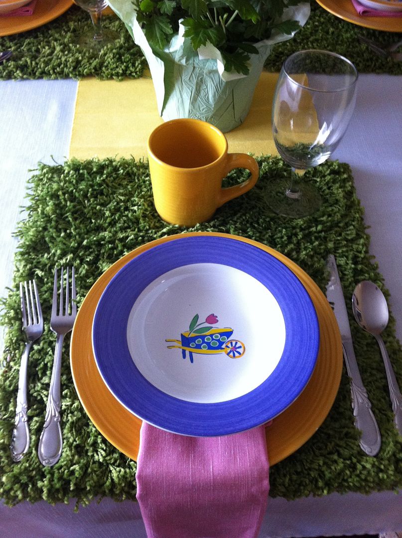 Kathe With An E~Spring Table Setting
