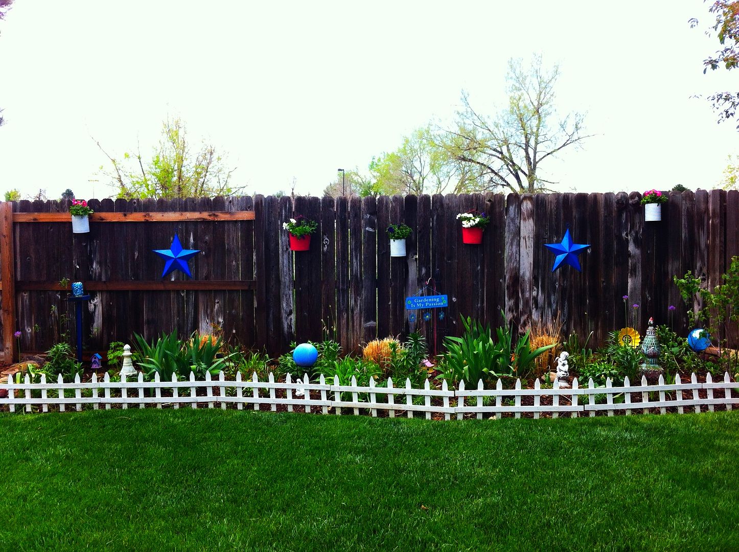 Kathe With An E Wooden Fence Project