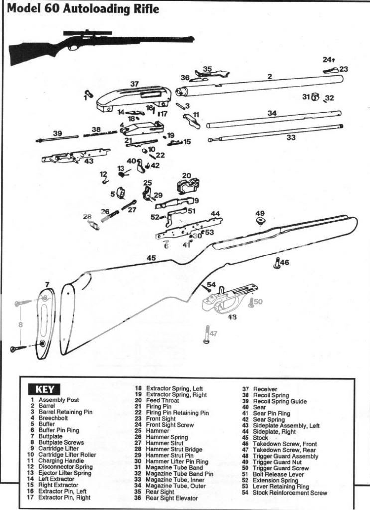 Glenfield Marlin Model 60 part id request | Indiana Gun Owners - Gun ...