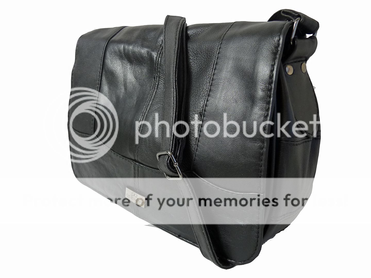 Ladies Womens Cross Body HandBag Black Real Leather Shoulder Hand Bag Bags QL966 5055963400799 ...